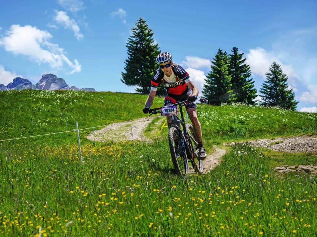 Balcon des Voret La Clusaz Mountain Biking trails