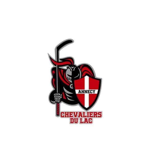 Chevaliers du lac ice hockey team logo