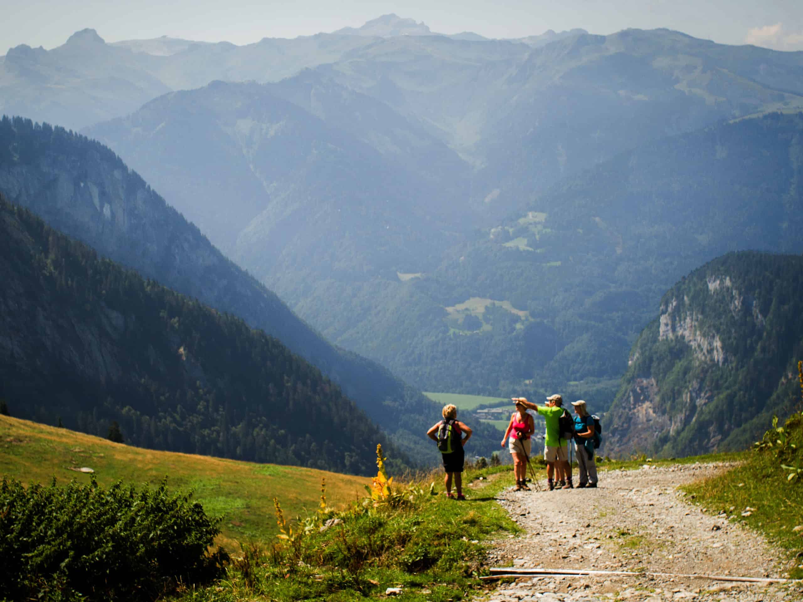 Spring activities in the Alps: Hiking and Walking