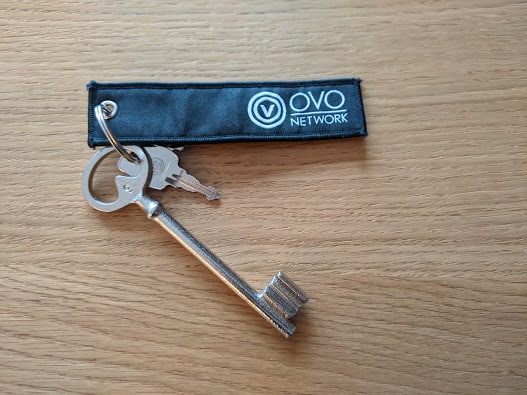 Keys on an OVO Network keyring