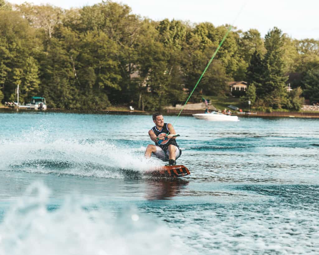 Things to do in the Alps in summer: Watersports
