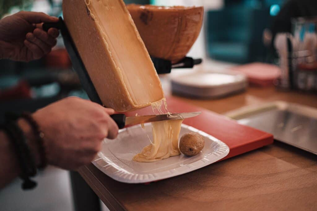 French Alps Food and Drink: Raclette