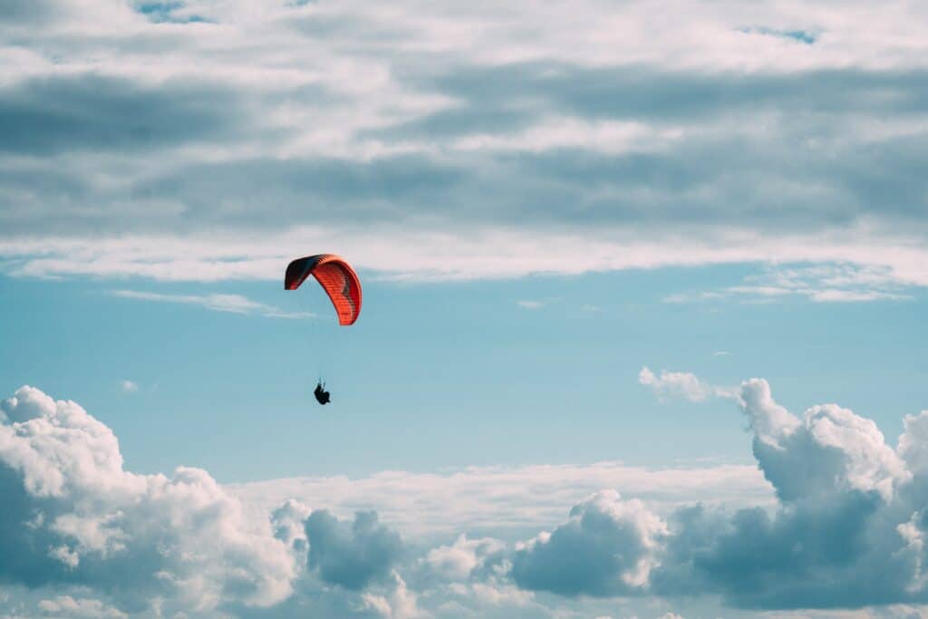 St-Martin-de-Belleville summer activities: Paragliding