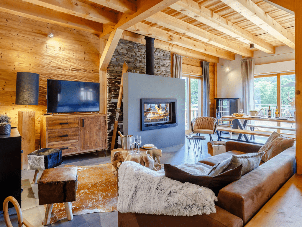 contemporary-natural-themed-living-room-chalet-les-vosnes-statement-fireplace
