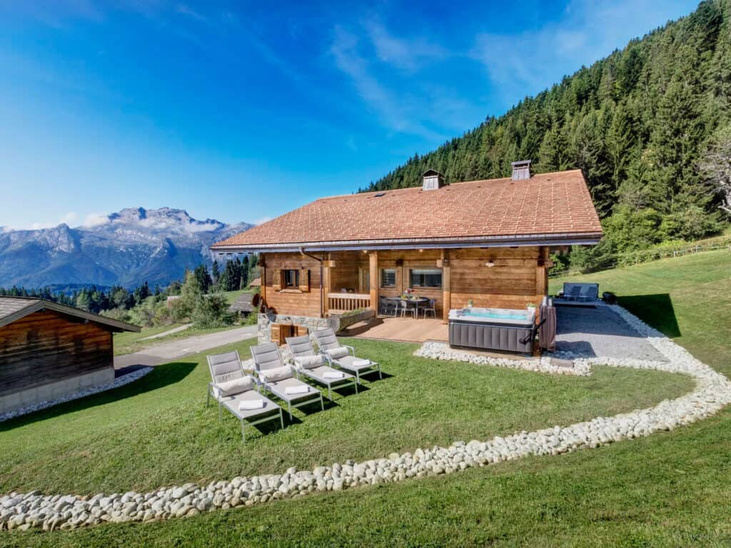 Chalet Pralor Le Nova photographié depuis l'extérieur