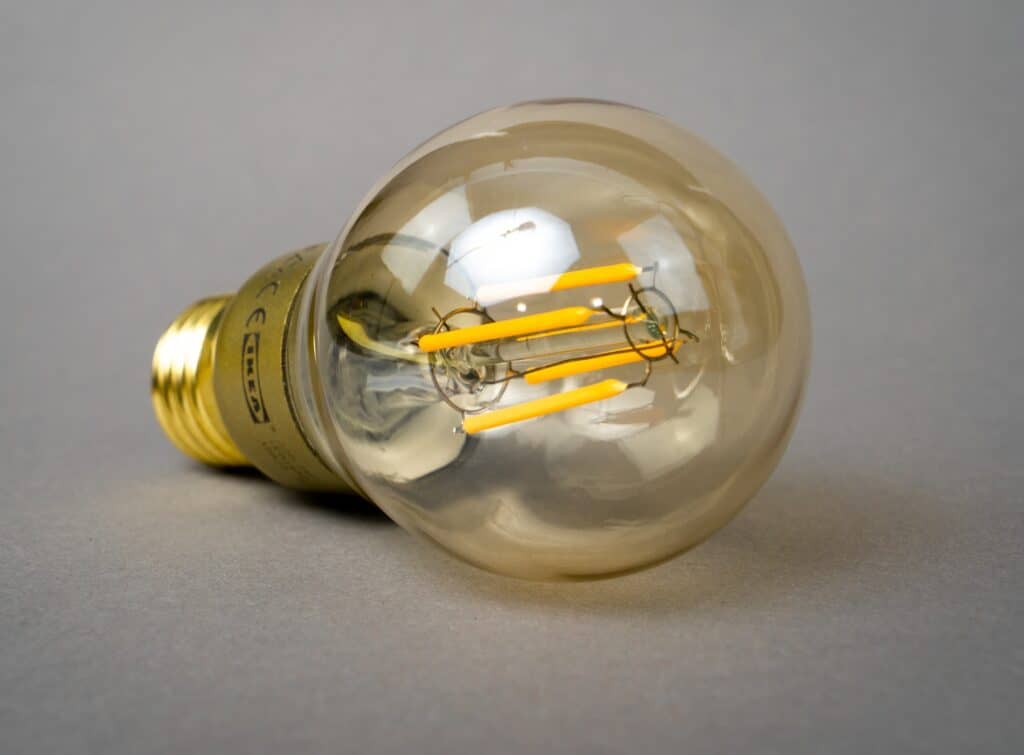 An LED lightbulb