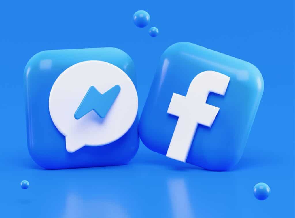 Logos facebook et messenger.
