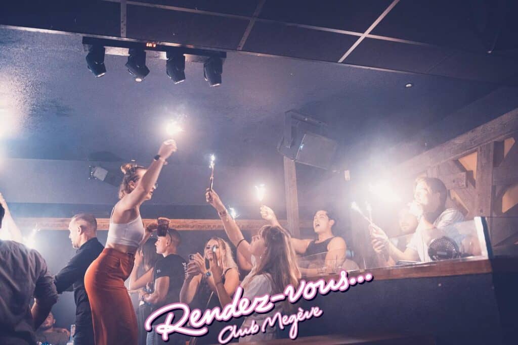 A group of people dance at Rendez-vous Club