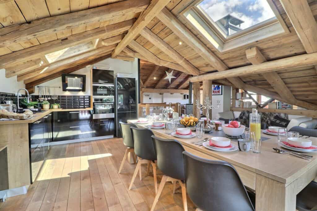 The Loft's spacious kitchen