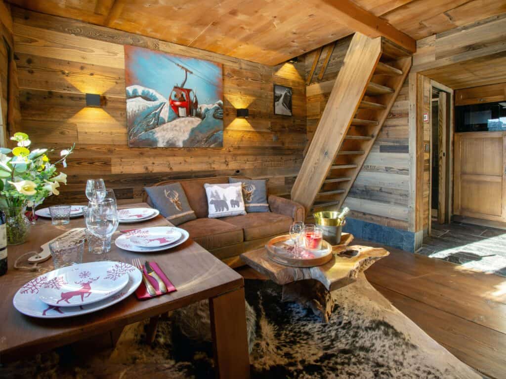 Interieur Chalet Bois Savoyard