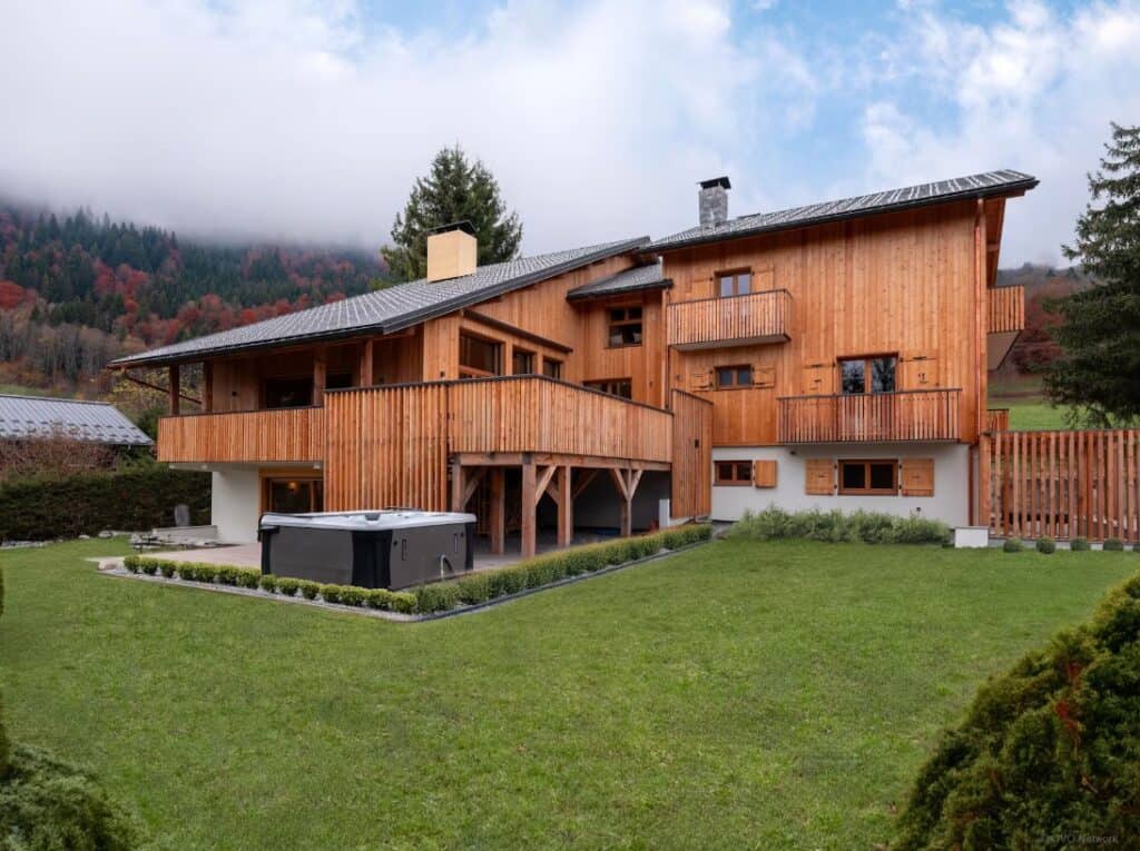 Extérieur du Chalet La Parenthèse.